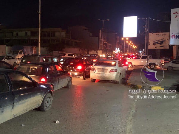  (شاهد الصور) العاصمة طرابلس تشهد ازدحاما خانقا أمام محطات الوقود  - 56631953 407536993373373 5938906375466778624 n
