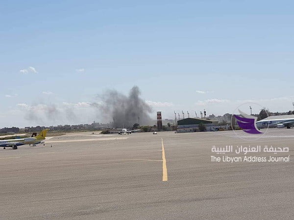 عاجل| أثناء تجهيز طائرة لتنفيذ غارة على الجيش.. سلاح الجو يقصف قاعدة معيتيقة - 56718582 330417277615942 6763999967037095936 n