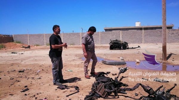 تفاصيل انفجار سيارة عسكرية جنوبي بنغازي - 56973887 329102174471081 1818785372725837824 n