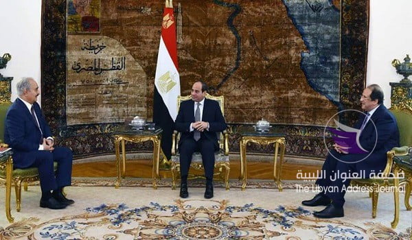 القائد العام يلتقي الرئيس المصري بالقاهرة - 57373092 2321496978091092 7430650660279812096 n 1
