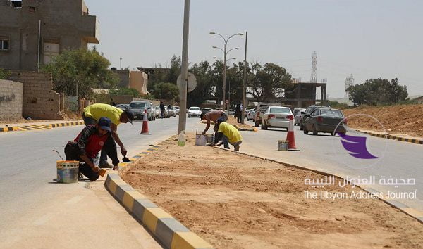 تواصل أعمال رصف وصيانة الطرق وحملات النظافة في بنغازي - 57398620 2112282225559656 8023641126797836288 n