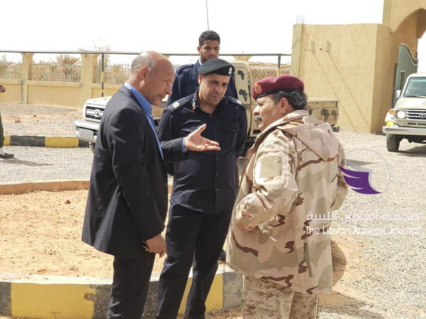 (شاهد الصور) الغزوي يقف على أعمال صيانة مقرات سبها العسكرية - 57462749 875805116089217 7057227404493717504 n