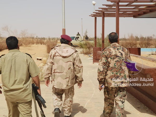 (شاهد الصور) الغزوي يقف على أعمال صيانة مقرات سبها العسكرية - 58373684 875817596087969 6241133375726288896 n
