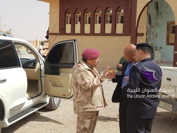 (شاهد الصور) الغزوي يقف على أعمال صيانة مقرات سبها العسكرية - 58375333 875807719422290 3434164732150415360 n