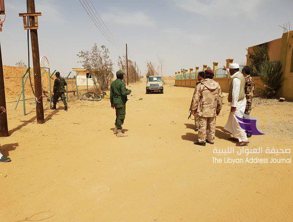 (شاهد الصور) الغزوي يقف على أعمال صيانة مقرات سبها العسكرية - 58378499 875817686087960 8299256728734662656 n e1555857015465
