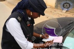 صور ..وحدة الشرطة النسائية ببنغازي تطلق حملة مرورية لضبط المخالفات - 58444148 333409654041588 452963623451492352 n