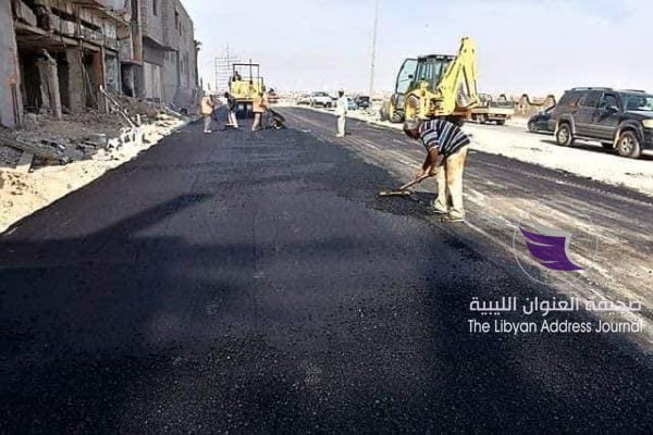 مواصلة أعمال صيانة الطرق في بنغازي - 59387386 2127037650750780 96424992207536128 n
