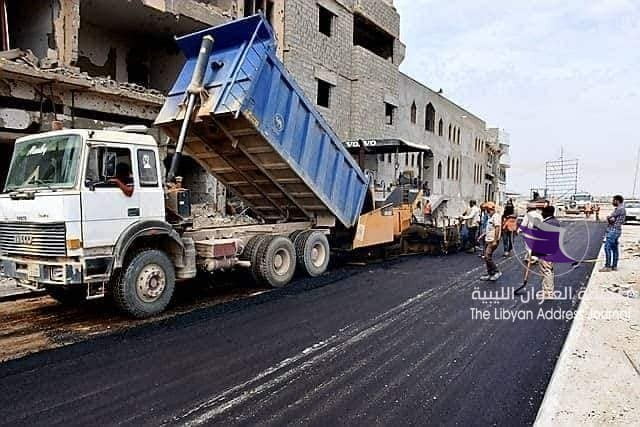 مواصلة أعمال صيانة الطرق في بنغازي - 59464838 2127037470750798 5129988442482016256 n