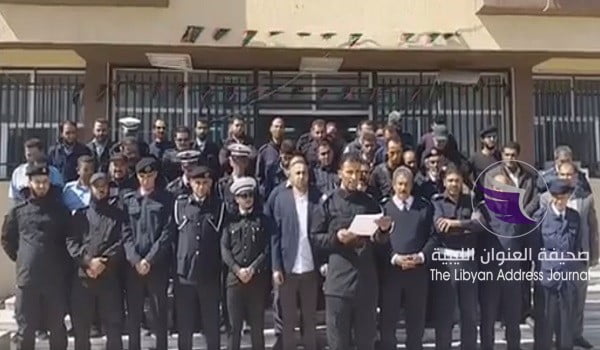 (بالفيديو) مديرية أمن النواحي الأربعة تعلن دعمها للجيش وتنظم لداخلية المؤقتة - New مديرية أمن النواحي الاربعةImage