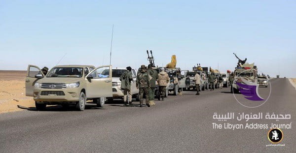 اللواء التاسع مشاة يبين في إيجاز عسكري وضع قواته بمحور عين زارة - الجيش الوطني الجنوب