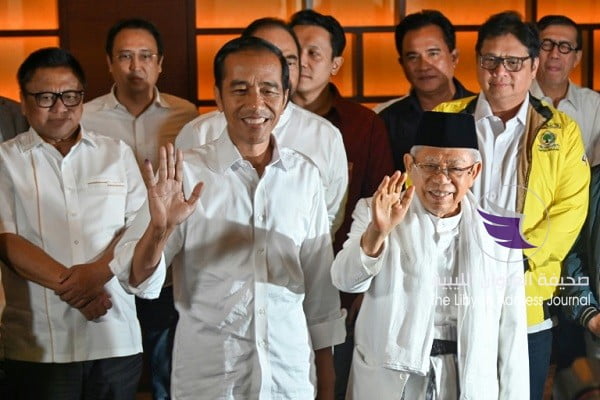 الرئيس الإندونيسي جوكو ويدودو يعلن فوزه بولاية ثانية - 1332698a7b327d438f70874182a5563a75f2af69