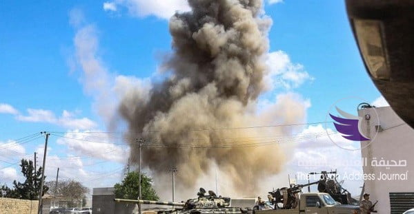 سلاح الجو الليبي يغير على تجمع للمليشيات جنوب طرابلس - 20190412152813afpp afp 1fl5m5.h