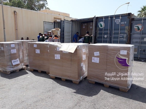 وصول شحنة مساعدات إلى مستشفى الأطفال في بنغازي 4 وصول شحنة مساعدات إلى مستشفى الأطفال في بنغازي - 60459603 527009561168132 4645713261902168064 n