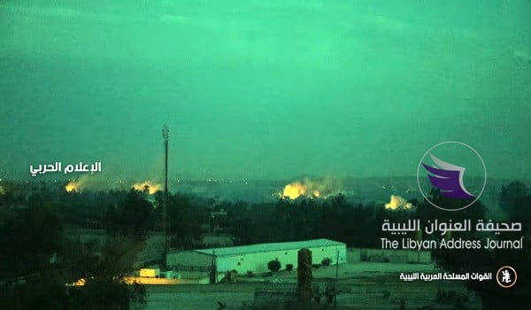 فيديو يظهر العمليات الليلية التي نفذها الجيش في طرابلس - عمليات الجيش الليلة