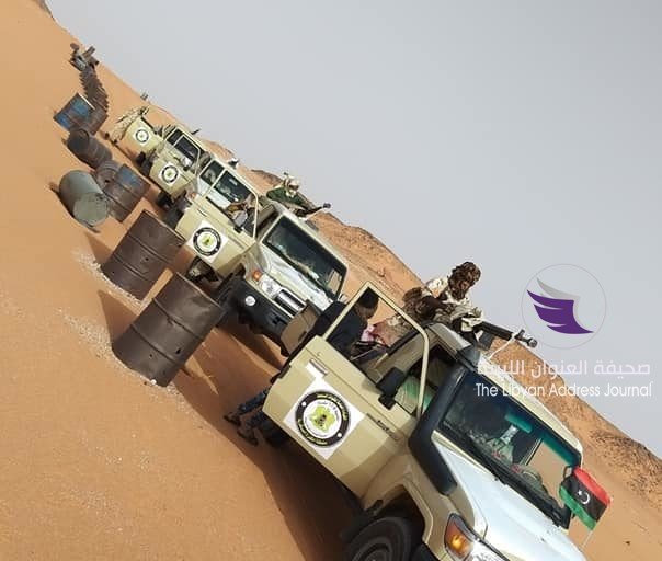 صور ..دوريات مكثفة لكتيبة 178 مُشاة لحماية الحدود الليبية التشادية - 59285744 2144176975638098 3486295580605415424 n