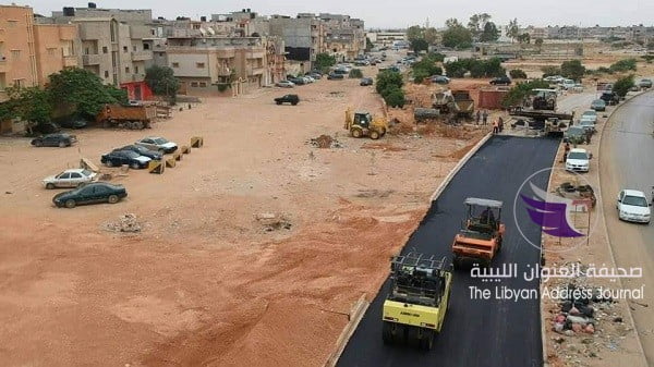  (شاهد الصور) استمرار أعمال الرصف في بلدية بنغازي - 61455781 2178927918895086 9171612398128201728 n