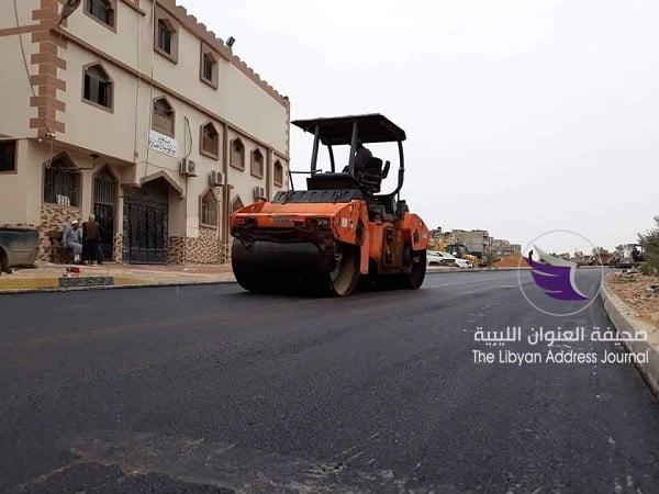  (شاهد الصور) استمرار أعمال الرصف في بلدية بنغازي - 61747212 2178927662228445 58748791762714624 n