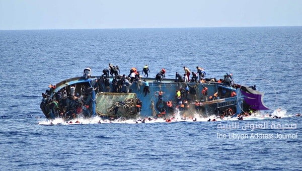 الأمم المتحدة تحذّر من تزايد غرق المهاجرين عبر ليبيا في المتوسط - D8oW3T6XoAY59sN