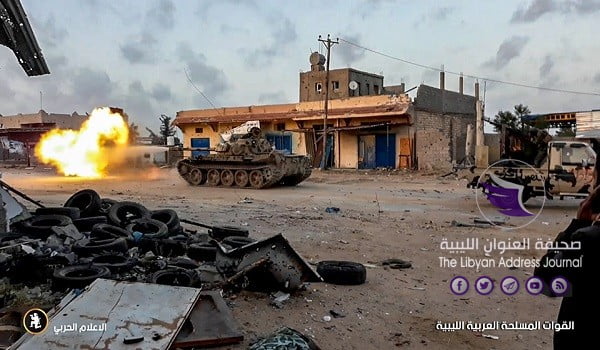 الجيش يصد هجوما لمجموعات الوفاق المسلحة على منطقة الأحياء البرية بطرابلس - 58740031 2710309135677345 2769393190178914304 n