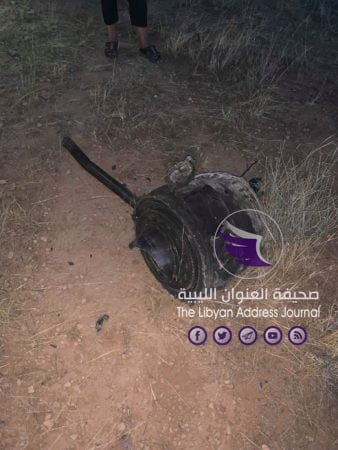 صور جديدة لبقايا طائرة الكلية الجوية بمصراتة التي اسقطتها دفاعات القوات المسلحة - 66122166 713821379064476 7797424035381379072 n