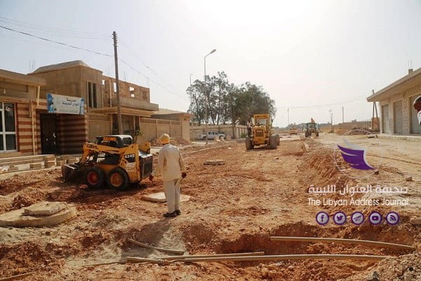 بلدية بنغازي تبدأ في رصف شوارع بمنطقة الكويفية 4 بلدية بنغازي تبدأ في رصف شوارع بمنطقة الكويفية - 66690021 2248099201977957 4429582780921282560 n