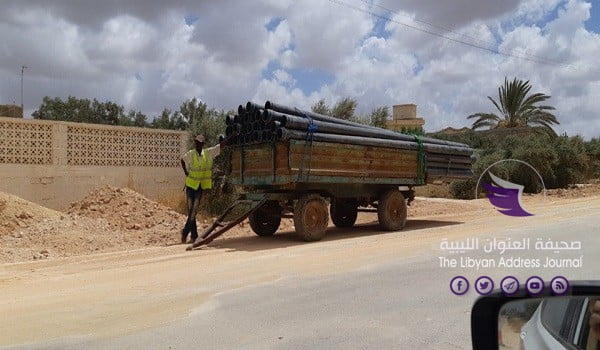 شاهد الصور| بلدية بنغازي تبدأ تنفيذ خط مياه في حي "السيدة عائشة" - 67155068 2268370413284169 4532689771578785792 n