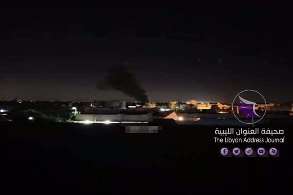 شاهد الفيديو| سلاح الجو يستهدف الكلية الجوية بـ "مصراتة" - EAczTDIWsAAgM9g