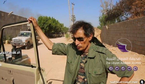 اللواء "مفتاح شقلوف" يصل منطقة الأحياء البرية جنوب العاصمة طرابلس - New شقلوفImage