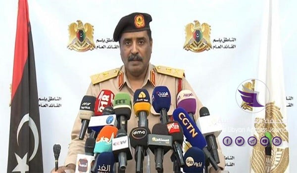 اللواء أحمد المسماري: الجيش الوطني يتقدم في جميع محاور طرابلس - الناطق الرسمي باسم الجيش الوطني اللواء