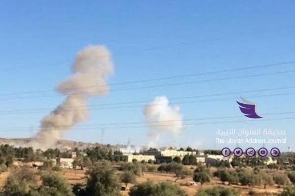 الجيش يقصف المليشيات المتمركزة في غريان - 132106