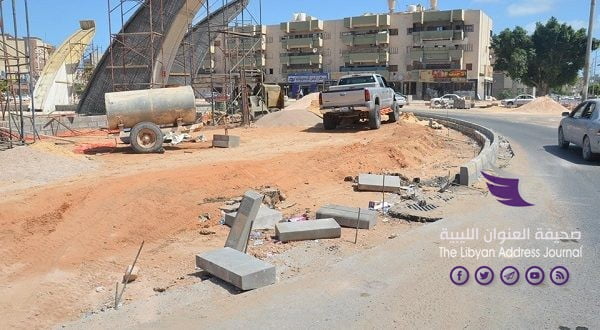 بلدية زليتن تواصل أعمال صيانة ورصف الطرق - 6