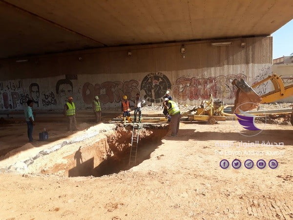 بالصور| تعرف على أسباب الهبوط الجزئي بالطريق السريع ببنغازي وموعد انتهاء صيانته  - 68262213 358019931777731 6705380075832868864 n