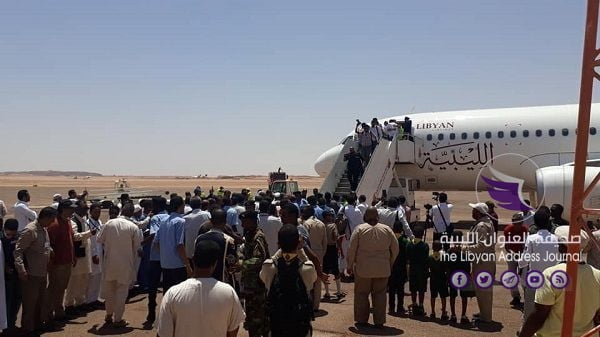 إعادة افتتاح مطار سبها المدني بعد سنوات من إغلاقه بسبب الأوضاع الأمنية 4 إعادة افتتاح مطار سبها المدني بعد سنوات من إغلاقه بسبب الأوضاع الأمنية - 68687334 1367245176761032 5111453674324885504 n