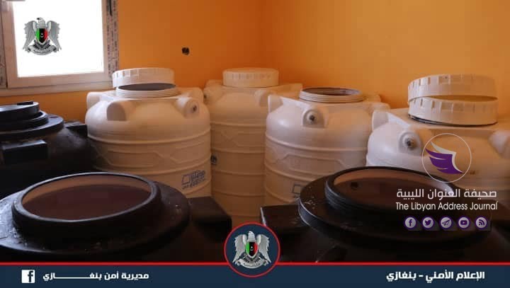 ضبط ليبي ومصري يديران مصنعا للخمور في بنغازي - 68806157 393057204743499 1939468920041766912 n