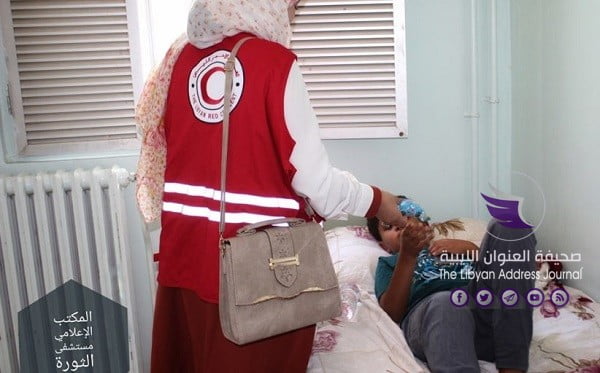 الهلال الأحمر في زيارة لمستشفى الثورة المركزي بالبيضاء - 68991269 632929677203211 872478011536965632 n