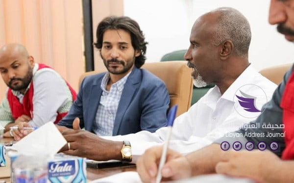الهلال الأحمر الليبي يتابع الأوضاع الإنسانية لنازحي مدينة مرزق - 69267633 2328672077181554 8750376144768860160 n