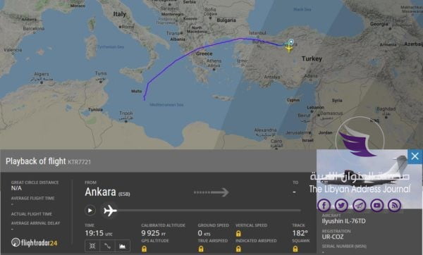 تفاصيل طائرة دمرها سلاح الجو في مصراتة يُرجح أنها أوكرانية وتعمل لصالح تركيا - EBRSNGwWwAA0op