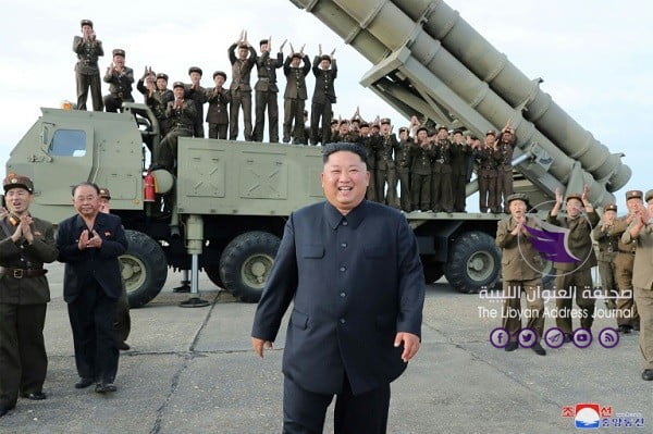زعيم كوريا الشمالية يشرف على تجربة "منصة إطلاق صواريخ متعددة" - b5813c4db11af35a2c3247fffb3186287e7e404b
