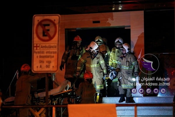 وفاة 11 شخصا على الأقل جراء حريق في أحد مستشفيات ريو دي جانيرو - 1910dd296e45481b433ab864e2a610256b49b7c7