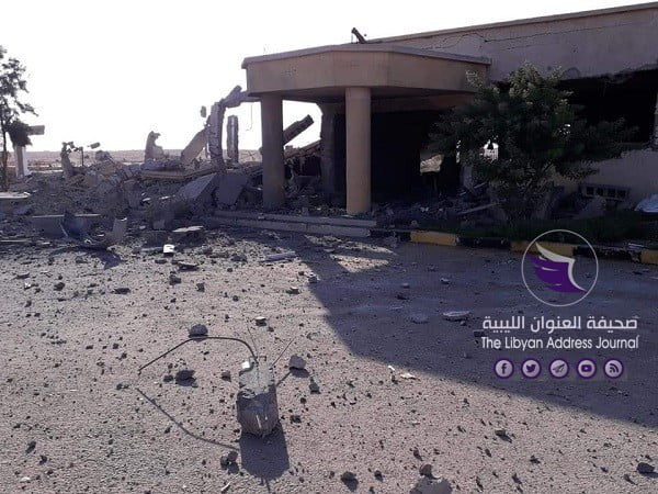 بالصور| جانب من الضربة الجوية التي استهدفت معسكرا للميليشيات بمنطقة جارف بسرت - 71957490 131328151541628 1426379667161481216 n