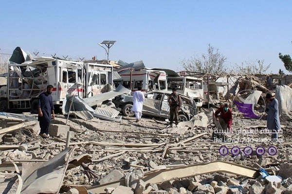 مقتل وجرح العشرات في تفجير جنوب أفغانستان - 99716 972804131
