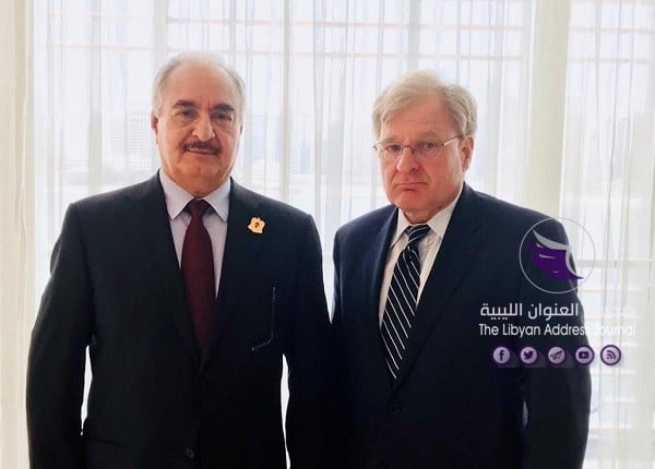 القائد العام يبحث مع السفير الأمريكي الأوضاع في ليبيا - EE24SuRXUAQYyv1