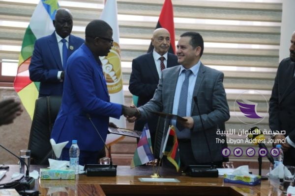 توقيع اتفاقية تعاون مشترك بين ليبيا وأفريقيا الوسطى 3 توقيع اتفاقية تعاون مشترك بين ليبيا وأفريقيا الوسطى - HR8A0192