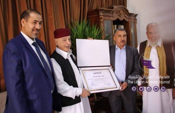 رئيس مجلس النواب يلتقي وفدا من بلدية الكفرة - received 653152261873304