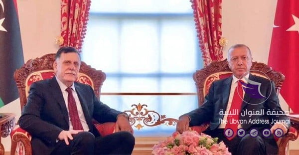 السراج لأردوغان : نشكر دعمكم لنا في معركة طرابلس! - أردوغان فايئز السراج