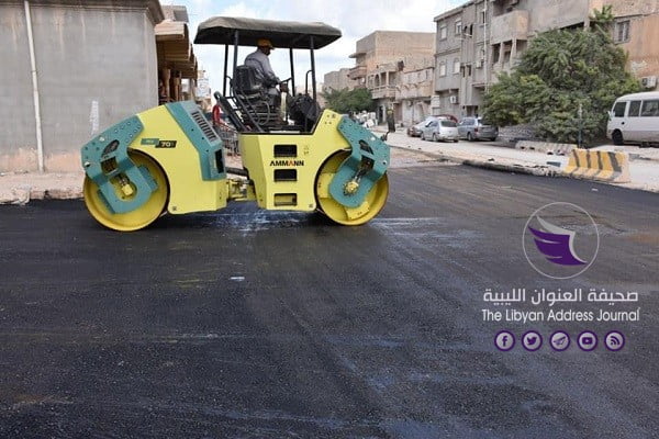 بلدية بنغازي تواصل أعمال رصف الطرق 9 بلدية بنغازي تواصل أعمال رصف الطرق - 71530199 2402316799889529 310624511726714880 n
