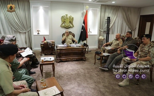 (شاهد الصور) القائد العام يلتقي أمراء محاور القتال بالعاصمة طرابلس - 71941230 2445154679058654 468141080097849344 n