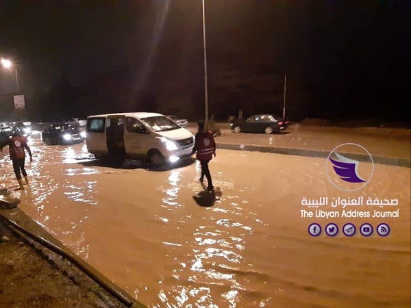 بالصور| أمطار غزيرة تتسبب بفيضان الأودية بشحات - 73319296 2301454879977097 8607771183158394880 n