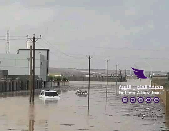 سيول قوية تداهم طبرق والهلال الأحمر يؤكد عدم وجود خسائر بشرية 9 سيول قوية تداهم طبرق والهلال الأحمر يؤكد عدم وجود خسائر بشرية - EHZ8sfYXYAAieiV