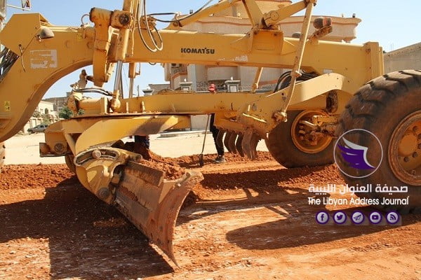 بلدية بنغازي تواصل أعمال رصف الطرق - 71570892 2440379449416597 501249028772593664 n